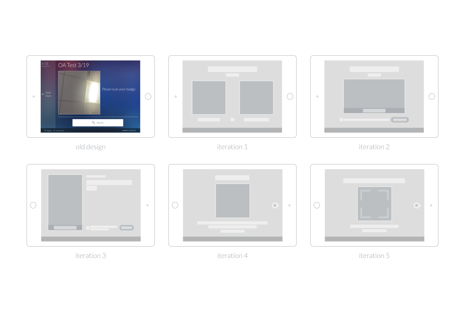 Image 2: Design iterations
